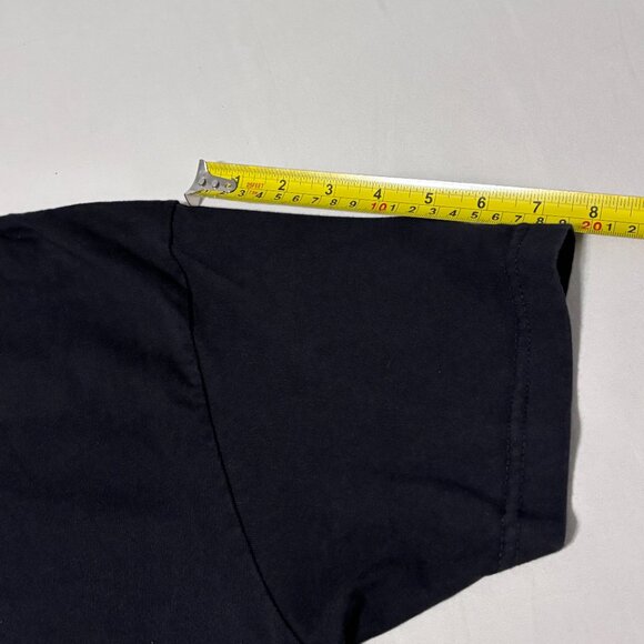 Hey Dude Graphic T-Shirt Lot 2 Men’s Large Black Cowboy Hat Blue Whale Tail - Picture 9 of 15